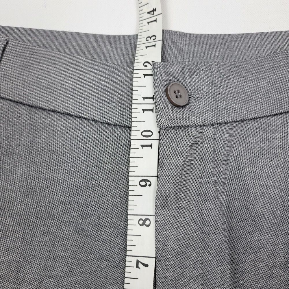 IChosy Women's Casual Dress Pants High Waist Pull Up Size 12 Gray Barely Bootcut - Picture 9 of 10